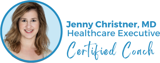Headshot of Jenny Christner, MD - Healthcare Executive, Certified Coach